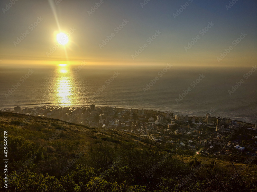 Sunset from Signal Hill, Cape Town, South Africa