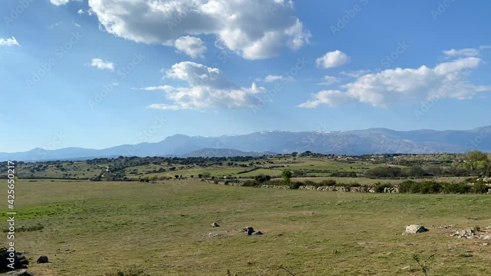 Vista panorámica de la Sierra de Madrid Vista panorámica de la Sierra de Madrid