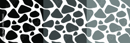 Stones or Leopard Leather Seamless Pattern 