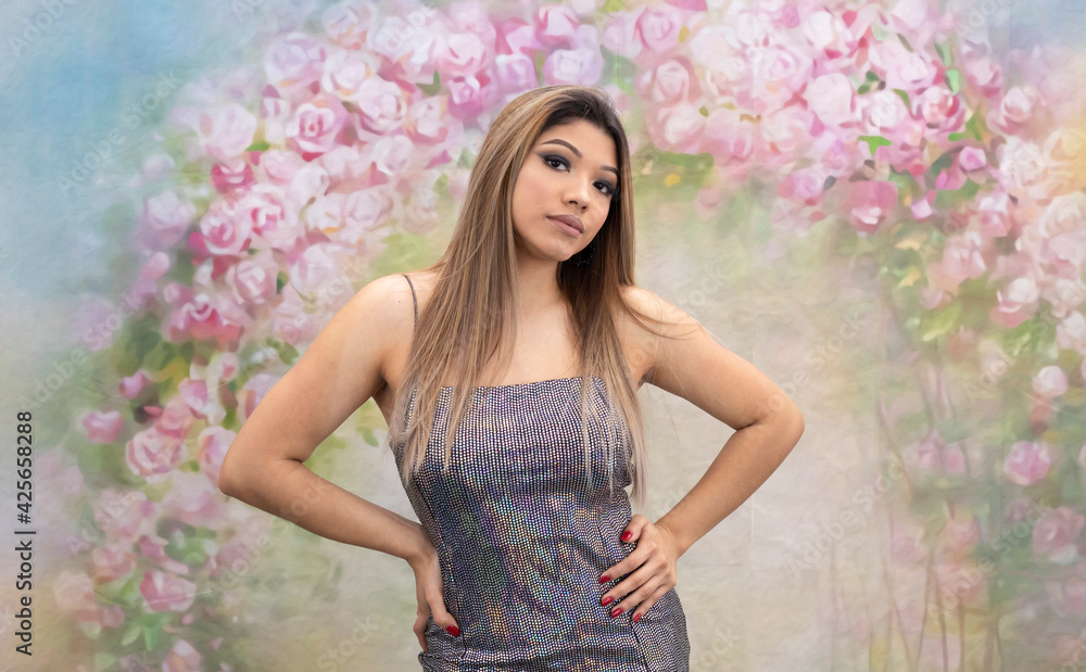 pretty model in spring pretty model in spring