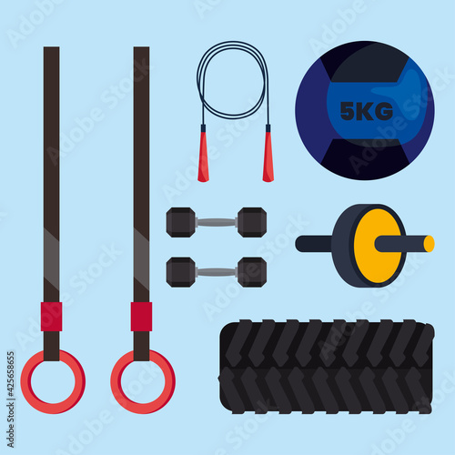 crossfit six icons