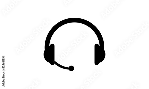 headphone vector silhouette