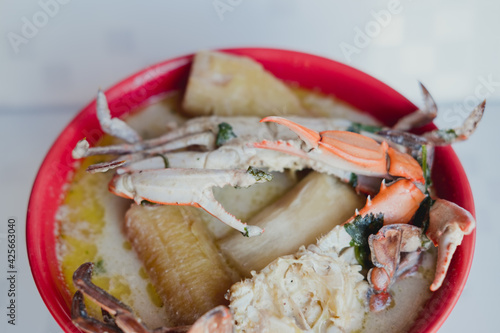 Sopa de cangrejo o jaiba