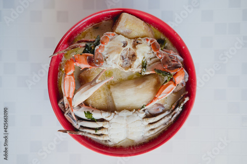 Sopa de cangrejo o jaiba