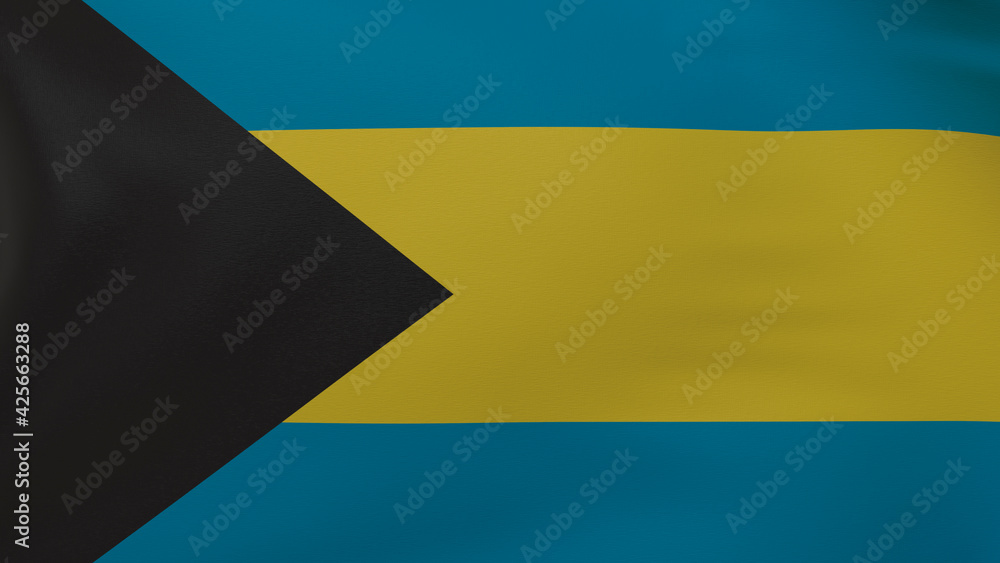 Bahamas flag texture Bahamas flag texture