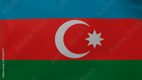 Azerbaijan flag texture