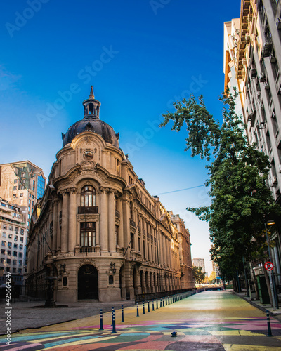 Edificio histórico bolsa de comercio chile