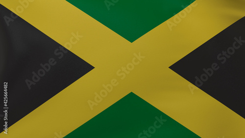 Jamaica flag texture