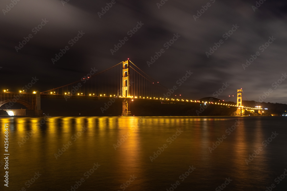Golden Gate Bridge In San francisco