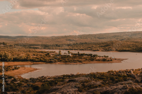 landscape of the river