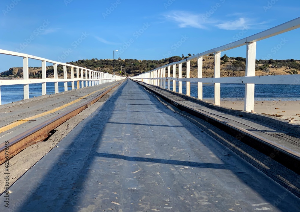 bridge over the river