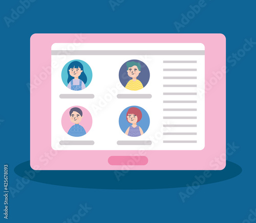 people social profiles