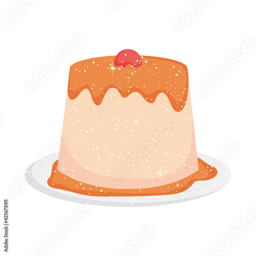 caramel custard dessert