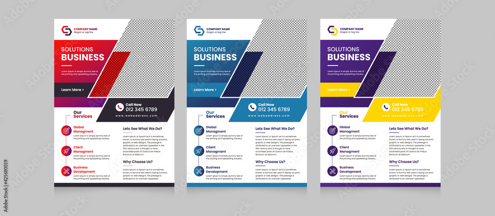 Creative business flyer, Corporate flyer design, Flyer design, Business flyer, Flyer, Poster, Leaflet, A4 pager flyer, Business flyer layout, Modern corporate flyer