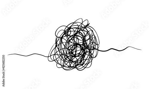 hand drawn scribble sketch circle object. Tangled grungy round scribble. isolated on white background. doodle vector illustration