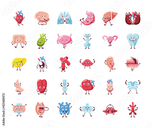 cute funny organs