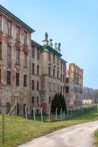 Deutschland, Sachsen-Anhalt, Zerbst, Zerbster Schloss, einst Residenz von Sophie Auguste Friederike von Anhalt-Zerbst, spätere Zarin von Russland Katharina die Große.