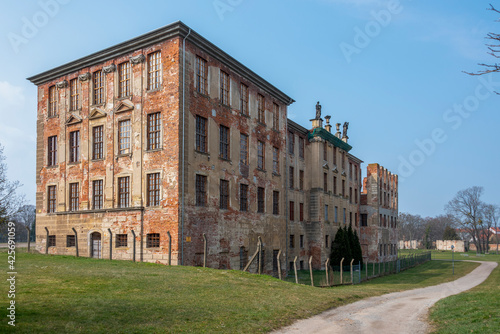 Deutschland, Sachsen-Anhalt, Zerbst, Zerbster Schloss, einst Residenz von Sophie Auguste Friederike von Anhalt-Zerbst, spätere Zarin von Russland Katharina die Große.