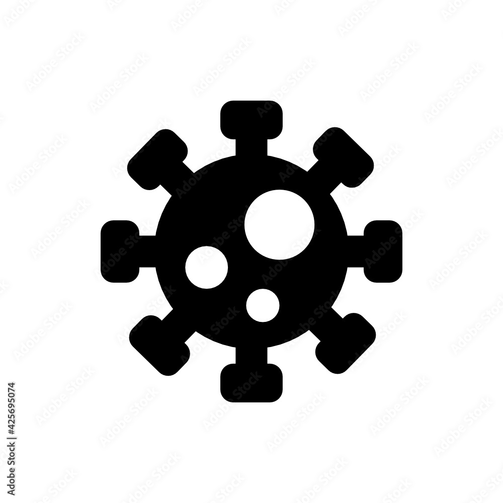 Obraz premium virus icon vector
