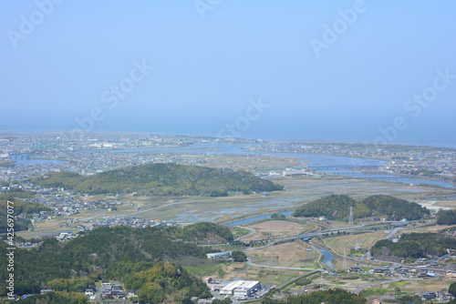 三重県伊勢市 伊勢志摩スカイラインの眺め