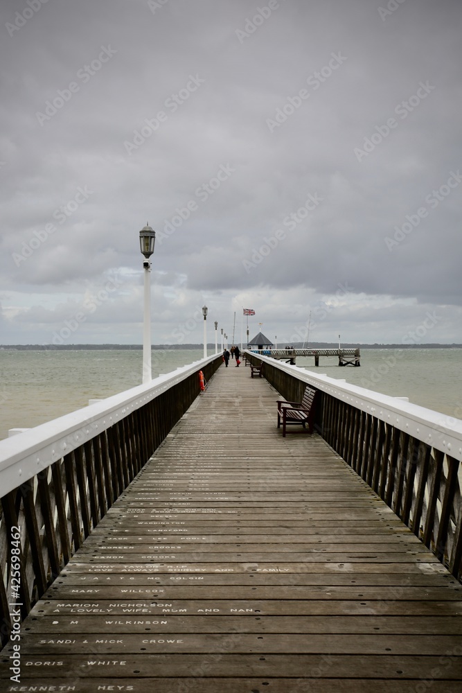 Naklejka premium Pier