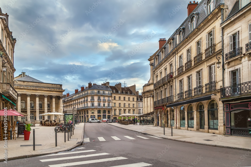 Street in Dijon, France