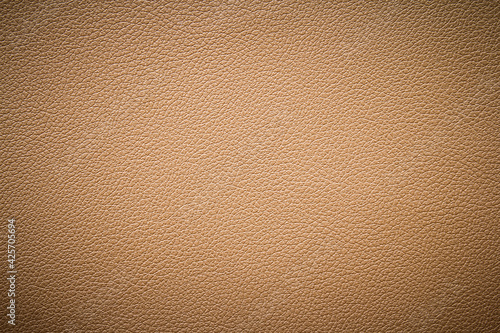 Cream or Brown color background from leather texture 