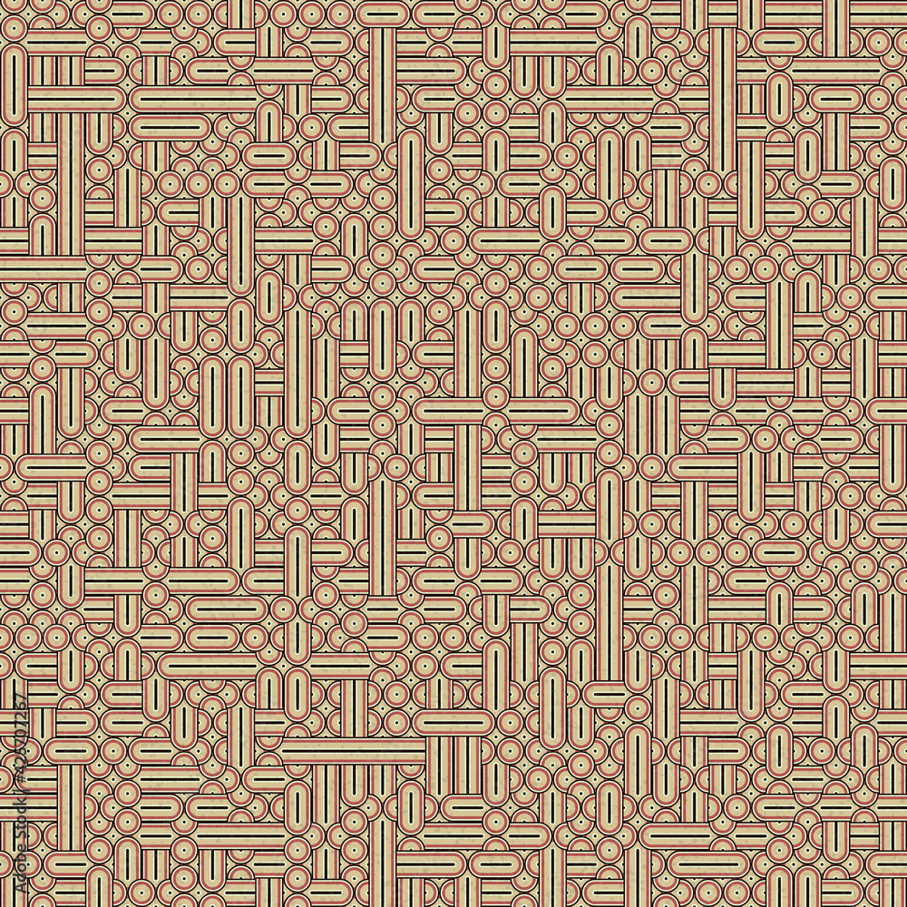 Abstract Geometric Pattern generative computational art illustration Abstract Geometric Pattern generative computational art illustration
