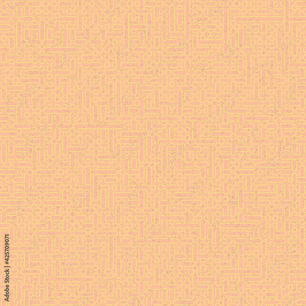 Fototapeta premium Abstract Geometric Pattern generative computational art illustration
