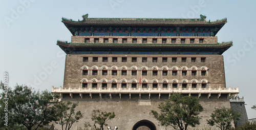 Zhengyangmen archery tower. photo