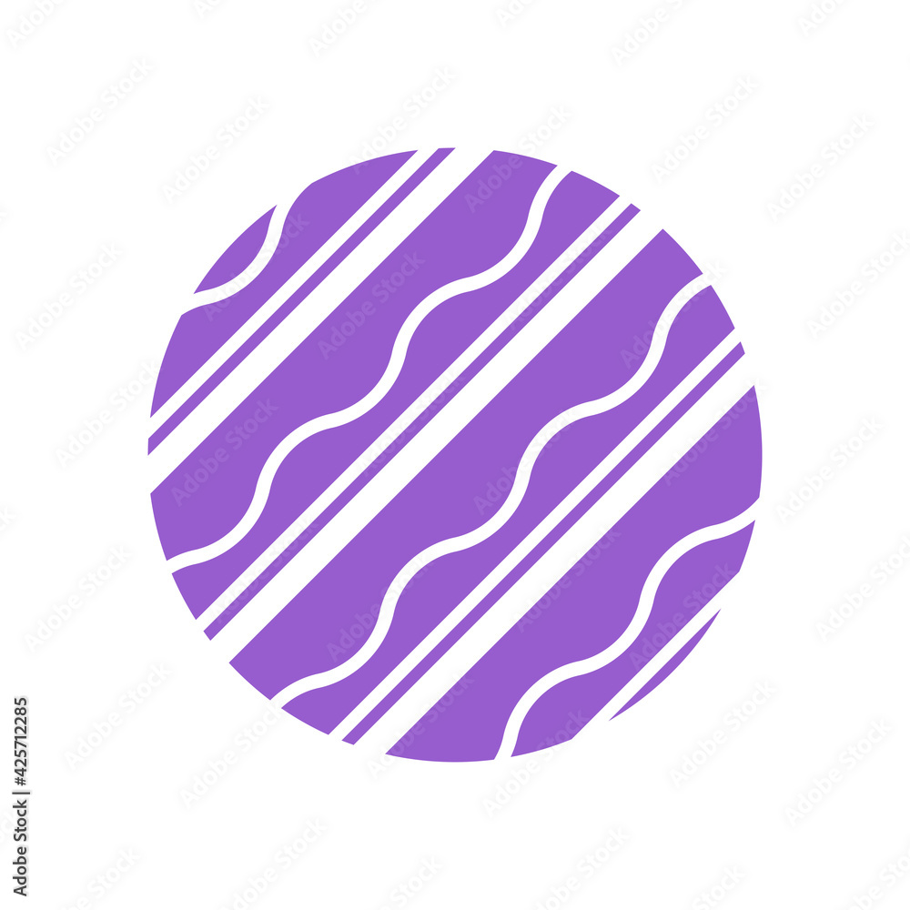 Fototapeta premium Abstract circle background icon design template