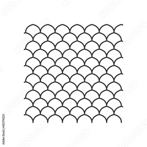 Fish icon design template vector