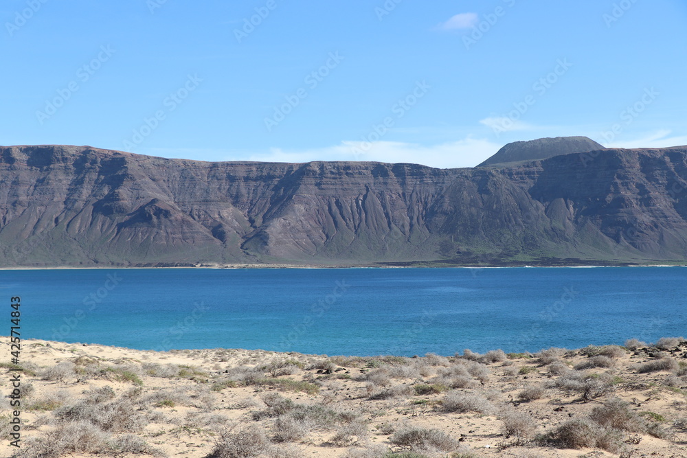Paysages La Graciosa Lanzarote Îles Canaries Espagne