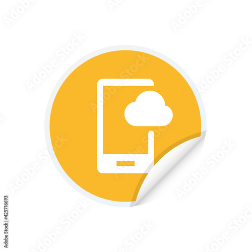 Mobile Cloud - Sticker