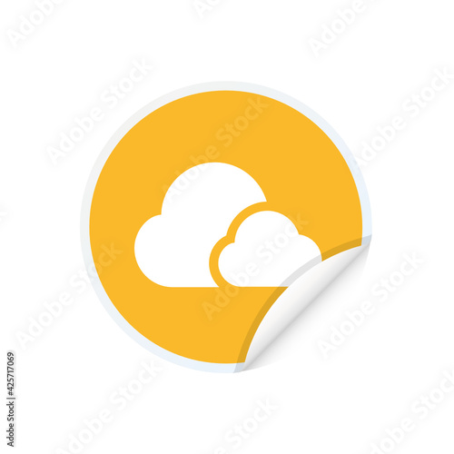 Clouds - Sticker
