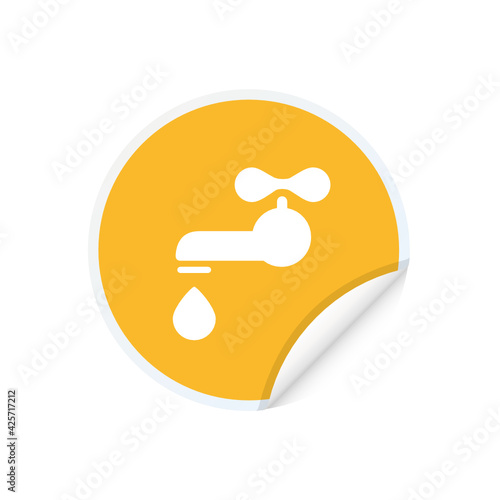 Water Faucet - Sticker