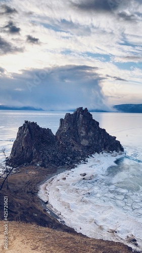 Wallpaper Mural Frozen Lake Baikal Torontodigital.ca