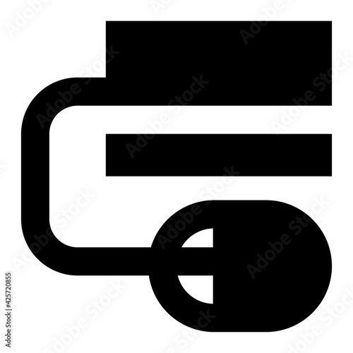 
Grab this premium quality linear icon of digital banking 

