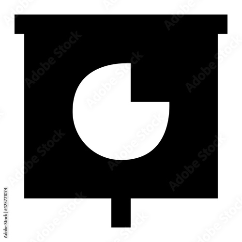 
Grab this premium quality linear icon of business lecture 

