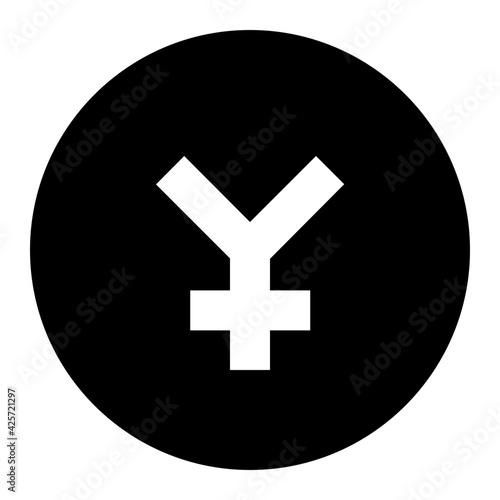 
Have a look at this premium linear icon of yen coin 

