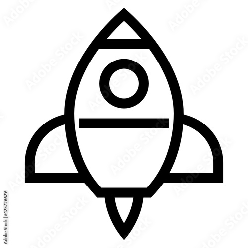 
Grab this premium quality linear icon of launch 

 photo