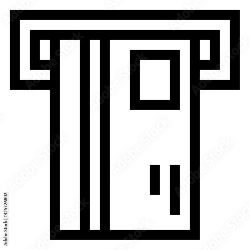 
Grab this premium quality linear icon of cash withdrawal 

