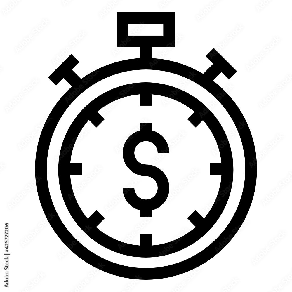Grab this premium quality linear icon of financial deadline
Grab this premium quality linear icon of financial deadline