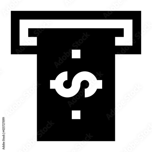 
Grab this premium quality linear icon of money withdrawal 


