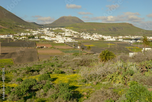 View of Maguez at Lanzarote on Canary island, Spain photo