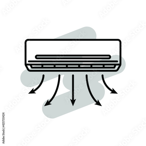 Illustration Vector graphic of  ac icon