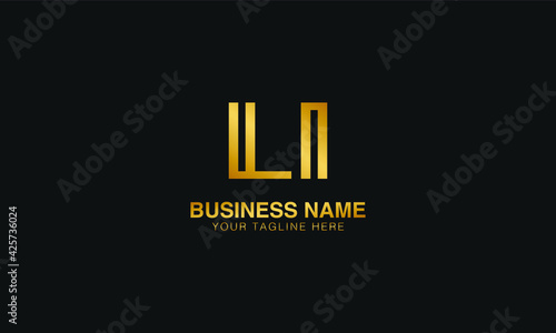 LI L I initial logo | initial based abstract modern minimal creative logo, vector template image. luxury logotype logo, real estate homie logo. typography logo. initials logo.
