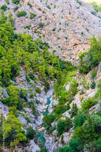 River in a Goynuk canyon. Antalya province, Turkey