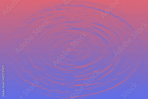 circulo circunsferencia abstracta pastel cielo y fuego