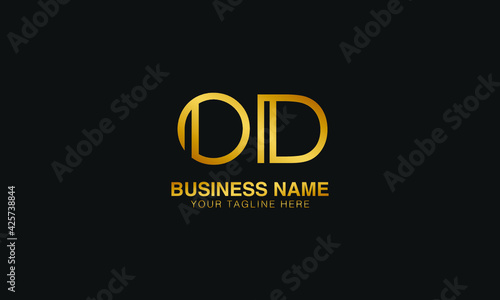 OD O D initial logo | initial based abstract modern minimal creative logo, vector template image. luxury logotype logo, real estate homie logo. typography logo. initials logo.